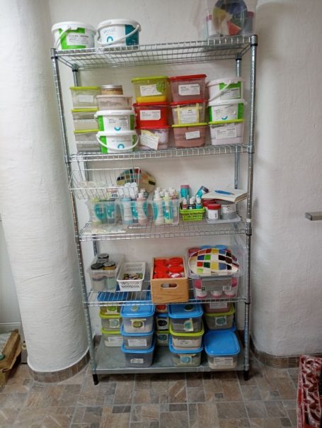 Glasuren div. Brenntemperaturen